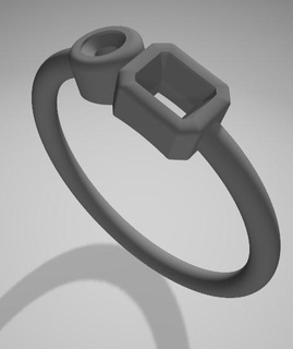 anillo 3d print model - Mito3D