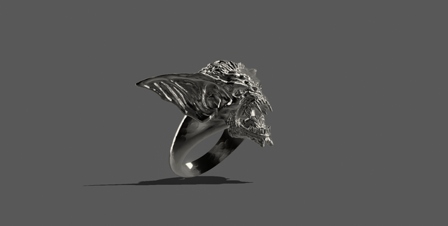 ring Jewelry finger stylish special design bronze jewelry 3d produce your accessory men's wild 3d print model - Mito3D