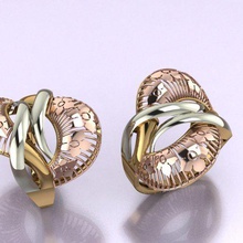 de l'anneau bijoux d'argent modèle or les anneaux la mode 3d print model - Mito3D