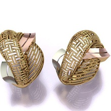 ring jewelry silver model gold rings fashion-ring 3d print model - Mito3D