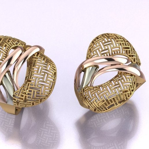 de l'anneau bijoux or la mode ringwithoutston joyau 3D print model - Mito3D