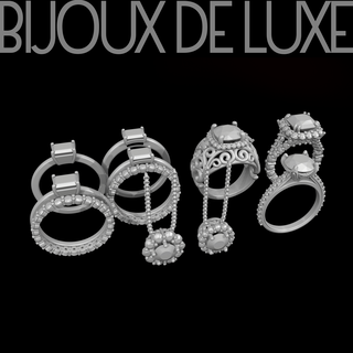 Ring Bijoux 3 Mode Stylist Lebensstil 3d print model - Mito3D
