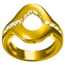 bague jcd rendre 3d impression modèle bijoux stl solitaire 3dm imprimable fantaisie platine mariage engagement bijou argent 3d print model - Mito3D