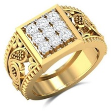 ring 004 jewel jewells jewelllery 3dprint cnc diamond pearl rhino gold silver diamondring printable engagement perals gem platinum princess jewelry rings filigree 3d print model - Mito3D