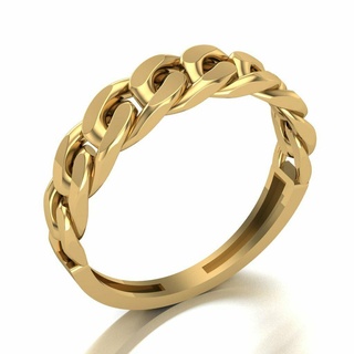 squillare 007 02 oro gioielleria argento squillare diamante gioielleria gioiello Fidanzamento nozze moda anello d'oro ciondoli anelli 3d print model - Mito3D