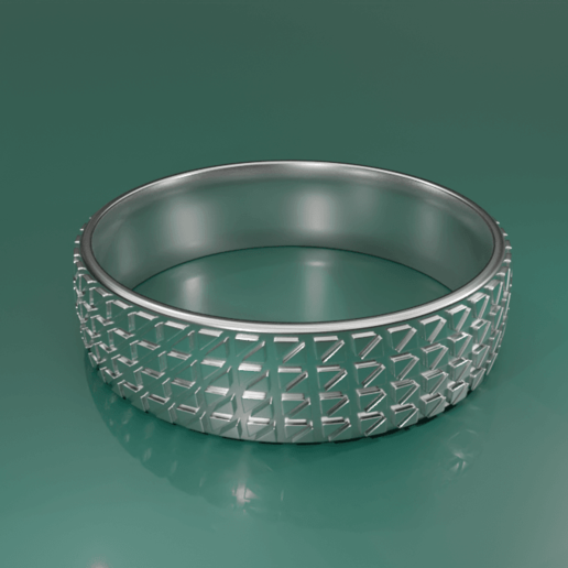 bague 017 bijoux l'anneau partenariat bracelets 3D print model - Mito3D