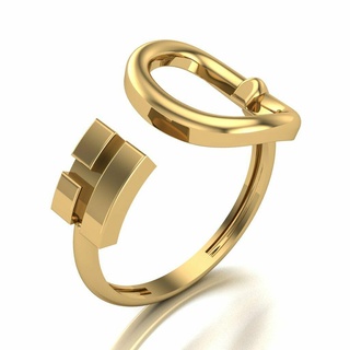 Ring 020 Gold Schmuck Silber Diamant Juwel Engagement Hochzeit Mode Goldring Anhänger Ringe 3d print model - Mito3D