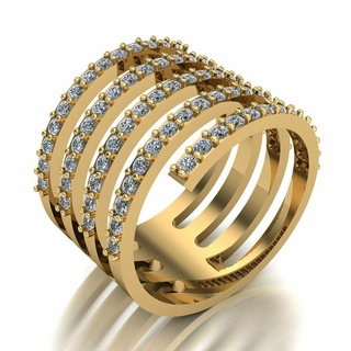 ring 028 gold jewelry silver diamond jewellery jewel engagement wedding fashion goldring pendants rings 3d print model - Mito3D