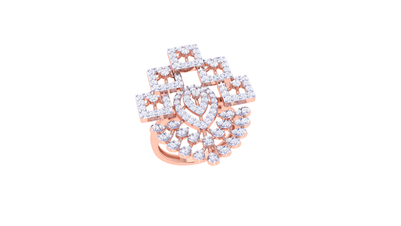 anillo 030 joyería joya anillos diamante compromiso unido estados corazón amor oro platino Boda solitario 3d print model - Mito3D