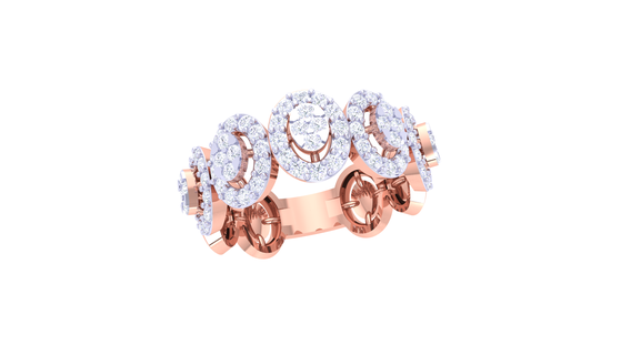 squillare 038 gioielleria anelli diamante fidanzamento unito cuore amore d'oro platino nozze solitario Fidanzamento 3d print model - Mito3D
