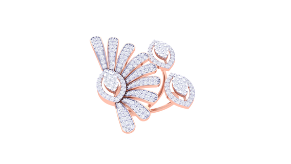 anillo 050 joyería joya anillos diamante compromiso unido estados corazón amor oro platino Boda solitario 3d print model - Mito3D