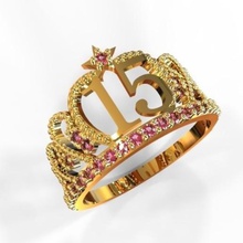 anel 15 jóias pingentes argolas acessórios stl conjunto joalheria 3d print model - Mito3D