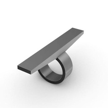 anello 2 gioielli edgy brutale industriale 3d print model - Mito3D