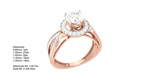 squillare 266 gioielleria anelli diamante fidanzamento unito cuore amore d'oro platino nozze solitario Fidanzamento 3d print model - Mito3D