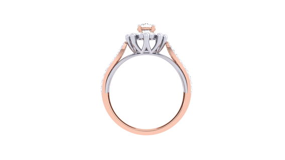 squillare 270 gioielleria anelli diamante fidanzamento unito cuore amore d'oro platino nozze solitario Fidanzamento 3d print model - Mito3D