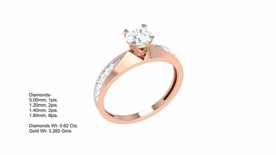 squillare 271 gioielleria anelli diamante fidanzamento unito cuore amore d'oro platino nozze solitario Fidanzamento 3d print model - Mito3D