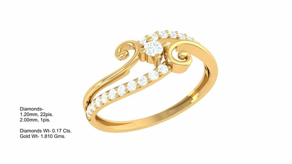 squillare 301 gioielleria anelli diamante fidanzamento unito cuore amore d'oro platino nozze solitario Fidanzamento 3d print model - Mito3D