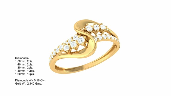 squillare 307 gioielleria anelli diamante fidanzamento unito cuore amore d'oro platino nozze solitario Fidanzamento 3d print model - Mito3D