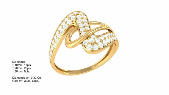 squillare 308 gioielleria anelli diamante fidanzamento unito cuore amore d'oro platino nozze solitario Fidanzamento 3d print model - Mito3D
