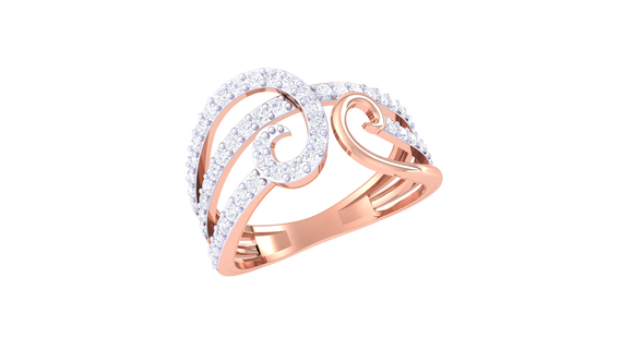 squillare 347 gioielleria anelli diamante fidanzamento unito cuore amore d'oro platino nozze solitario Fidanzamento 3d print model - Mito3D