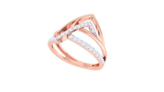squillare 348 gioielleria anelli diamante fidanzamento unito cuore amore d'oro platino nozze solitario Fidanzamento 3d print model - Mito3D