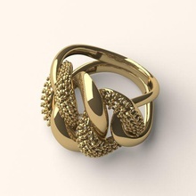 anel 43 joalheria pingente colar jóias ouro prata 3dprint imprimível 3dmodel moda brinco gema 3d print model - Mito3D