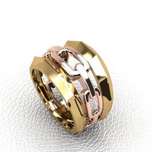 ring 73 jewelry diamond ringwithstone jewellery silver gold 3dprint fashion printable christmas 3d print model - Mito3D