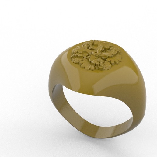 ring a1 jewelry decorative art 3D print model - Mito3D