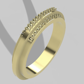 ring base 3d print model - Mito3D