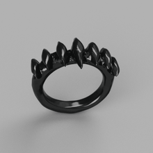 ring blades unique exclusive author's work art dark-souls dark souls jewelry geek high quality video game videogames brutal cool round nerd rings 3d print model - Mito3D