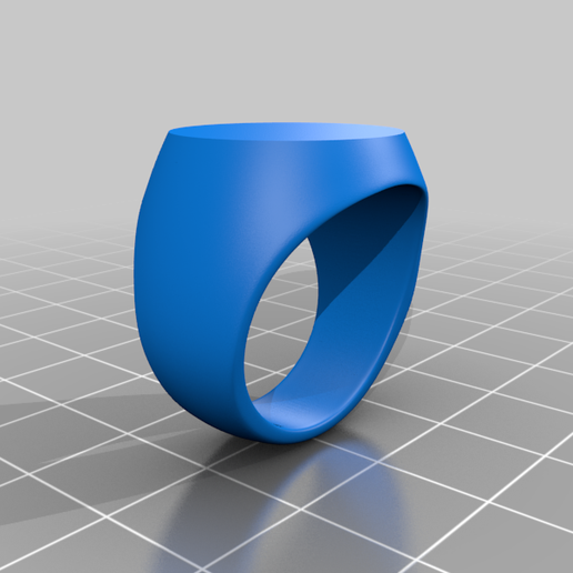 yüzük boş 3D print model - Mito3D