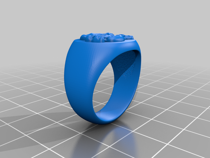 anillo blanco envase soporte Moda 3d print model - Mito3D