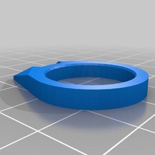 anel gato defesa joalheria 3d print model - Mito3D