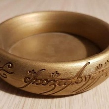 ring container lordoftherings mr rings lord 3d print model - Mito3D