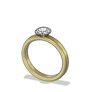 squillare diamante jewelsxcults 3d print model - Mito3D