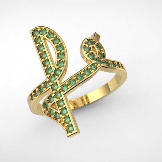 anneau de f bijoux l'anneau 3D print model - Mito3D
