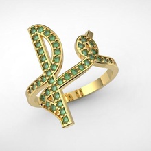 anneau de f bijoux l'anneau 3d print model - Mito3D