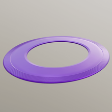 anneau de frisbee jeu jouer plein air highpoly mouche jouet 3d print model - Mito3D