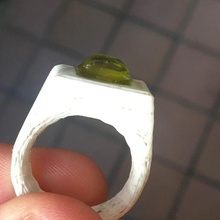 anneau de pierre gemme d'insérer la bague incruster avec une pr cieuse mode l'anneau précieuse 3d print model - Mito3D