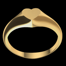 ring heart jewelry hearts jewel 3d print model - Mito3D