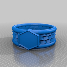 ring hexaboxes jewelry rings 3d print model - Mito3D