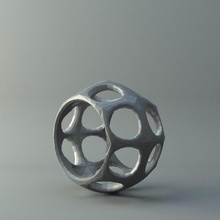 anillo de agujeros 2 joyería 3d print model - Mito3D