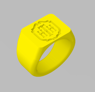 anillo hollywood torre hotel 3d print model - Mito3D