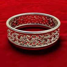 ring infinite knot jewelry 3d print model - Mito3D