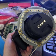 bague lumière créalité carte mère variateur gadget arduino Cas gaine caméra monter DIY électronique ender 3 LED titulaire soutien bande 3d print model - Mito3D