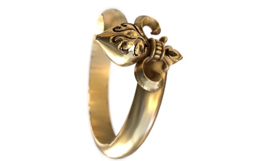 ring lilies jewelsxcults flower lily ring engagement  3d print model - Mito3D