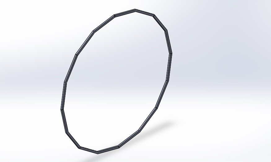 anillo medio Ferris rueda juguete disfrutar modelo panorámico 3D print model - Mito3D