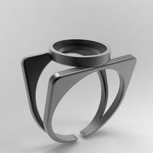 ring Modell 1 Schmuck drucken desing 3d print model - Mito3D