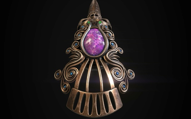 ring of torment dark fantasy skull jewelry goth 3d print model - Mito3D