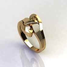 ring plain 12 3d print model - Mito3D